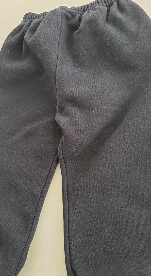 Erkek Çocuk Siyah Baskılı Rahat Eşofman - Görsel 2