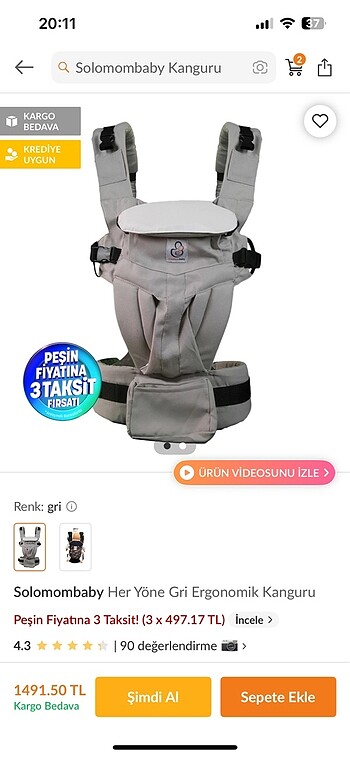 Diğer Bebek kanguru