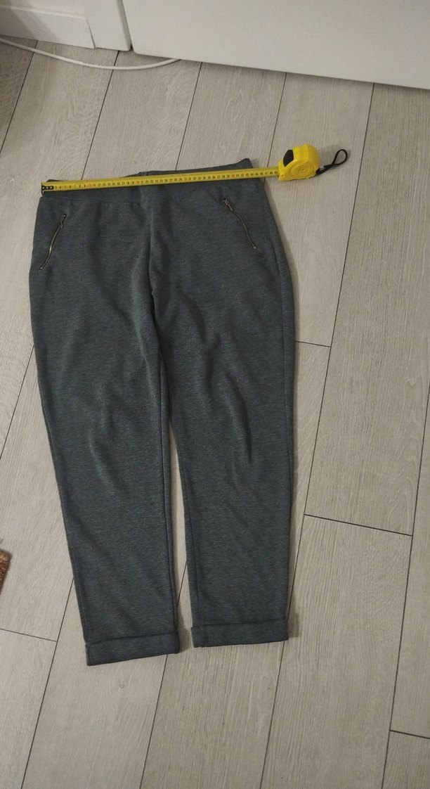 Gri 4xl (46) Eşofman altı, Midi Boy, Rahat Kesim. - Görsel 4