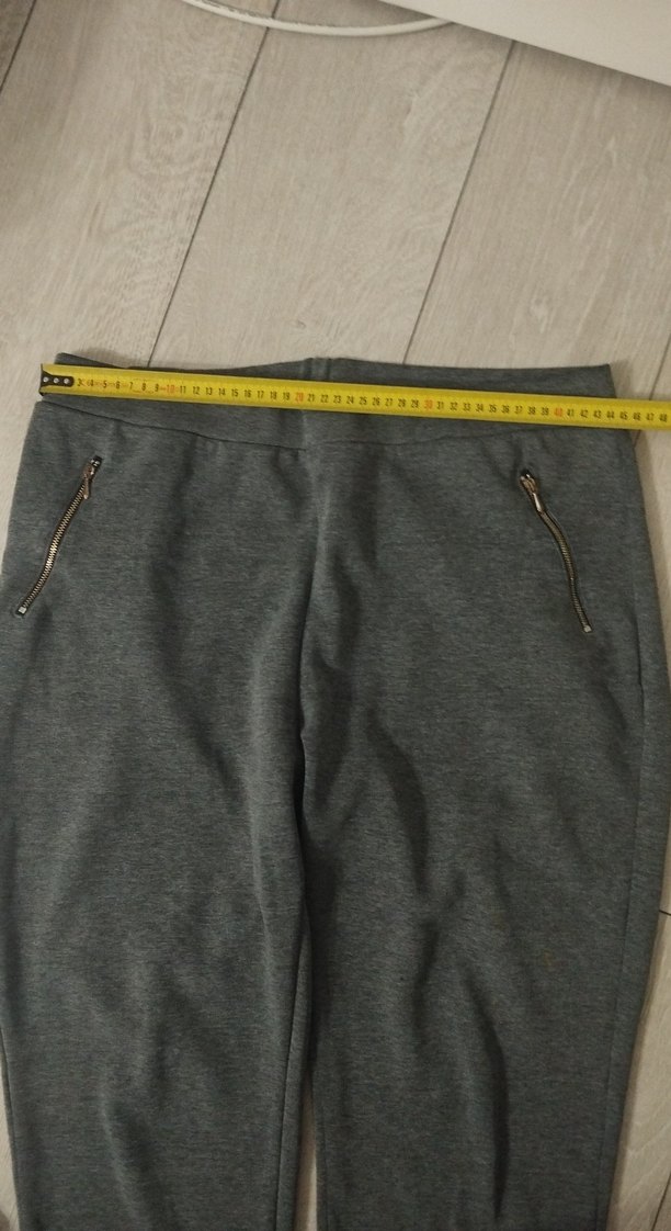 Gri 4xl (46) Eşofman altı, Midi Boy, Rahat Kesim. - Görsel 3