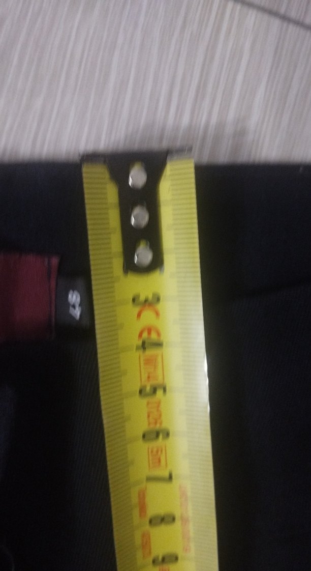 lacivert Kadın Midi Kumaş Pantolon hiç kullanılmadı - Görsel 5