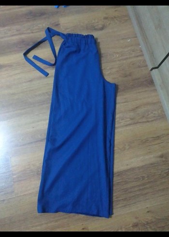 Lacivert Midi Kadın Pantolon iki adet - Görsel 2