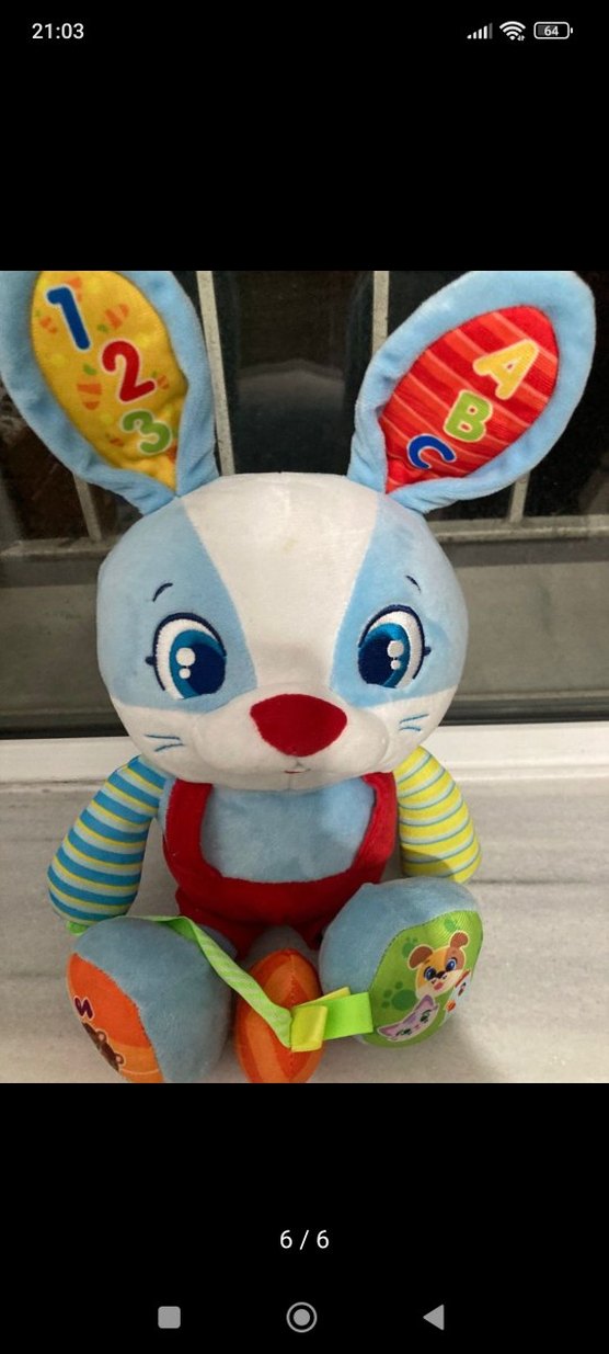 Clementoni Sevimli Tavşan Eğitim Oyuncağı - Görsel 2