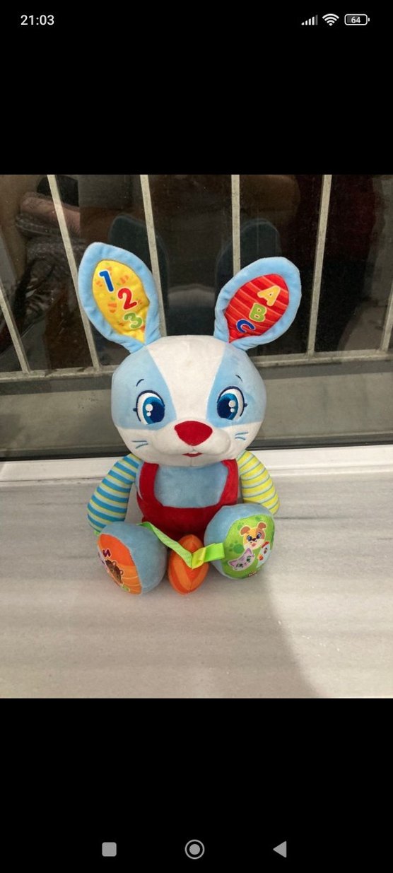 Clementoni Sevimli Tavşan Eğitim Oyuncağı - Görsel 4