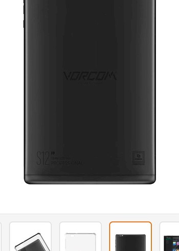 Vorcom S12 Android Tablet, kılıf, kalem - Görsel 9