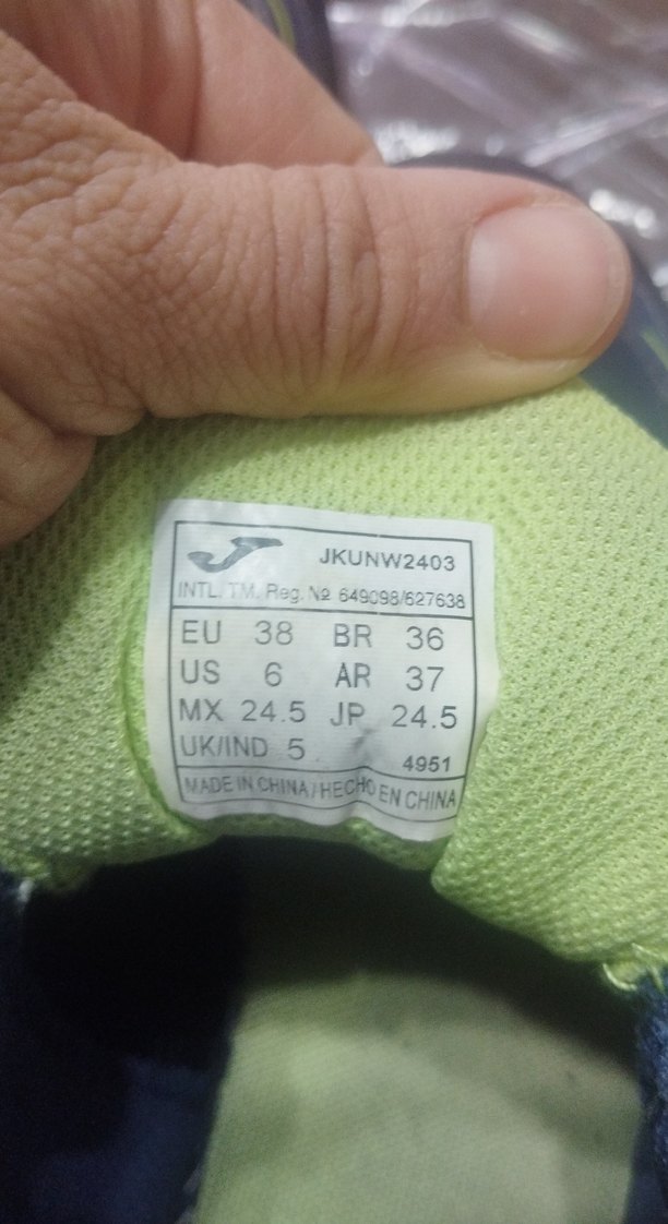 Erkek çocuk 
Spor Ayakkabı Mavi Velcro Bağcıklı - Görsel 4