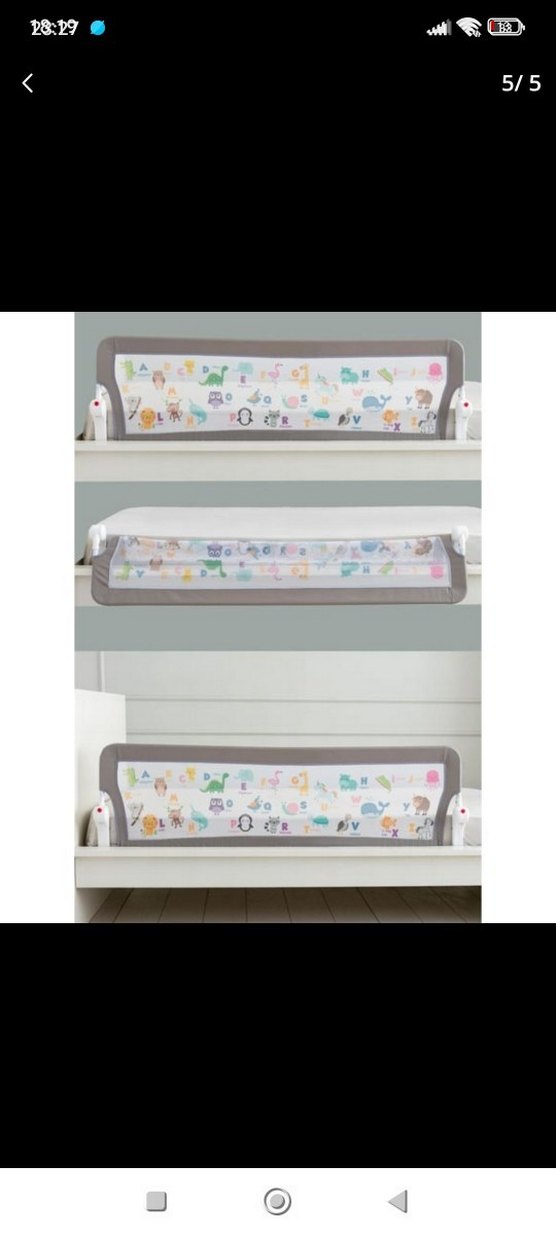 Çocuklar için Taşınabilir Baskılı Koruyucu Kenarlık - Görsel 3