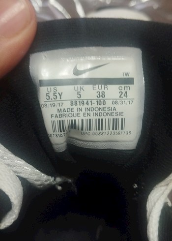 Nike 38 numara unisex kullanıma uygun - Görsel 6