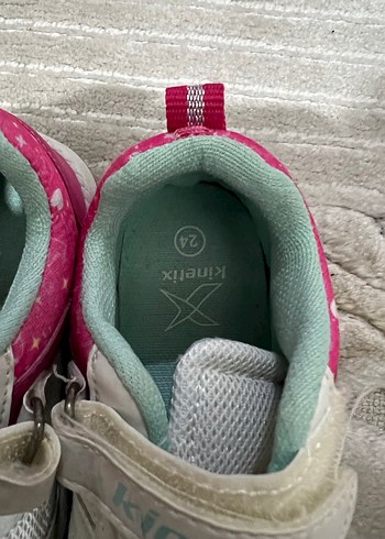 Kız Çocuk Renkli Unicorn Desenli Spor Ayakkabı - Görsel 4