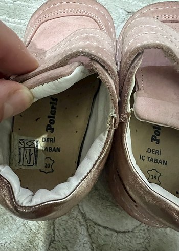 Kız Bebek Pembe Nakışlı İlk Adım Ayakkabısı - Görsel 2