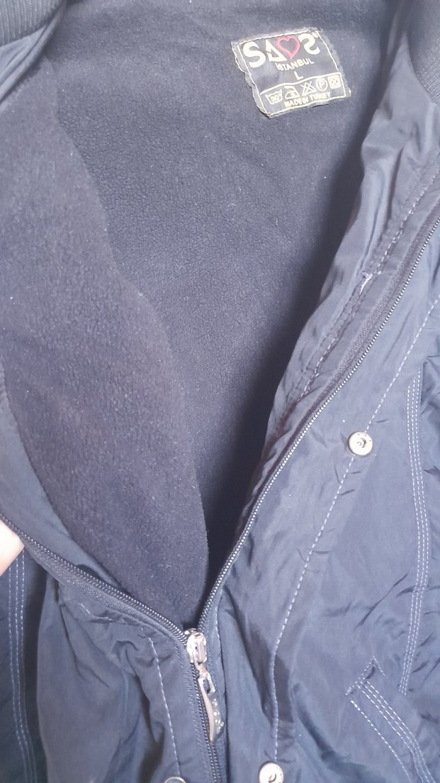 Düğmeli Mavi Denim Erkek Ceket - Görsel 2