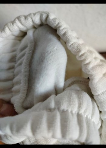 Beyaz Pastel Renkli eşofman altı. - Görsel 6