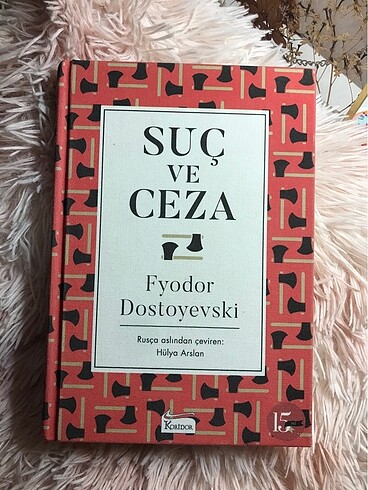 Suç ve Ceza Fyodor Dostoyevski bez cilt