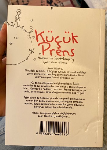 Küçük Prens - Antoine de Saint-Exupery - Görsel 2