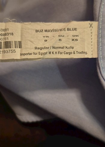 Bayan Mavi Uzun Kollu Keten Gömlek - Görsel 5