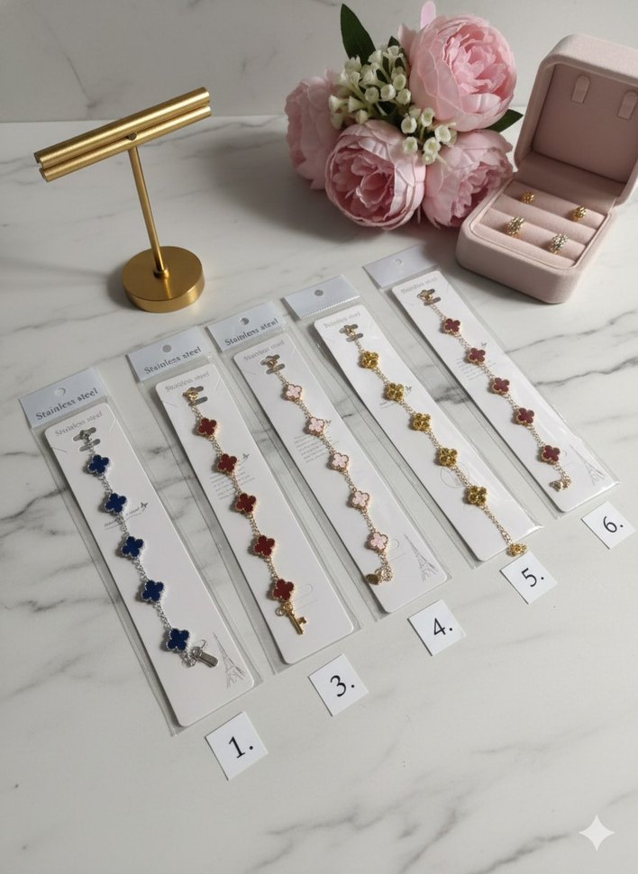 Işıltılı Altın Renkli Kadın Bileklik - Görsel 2