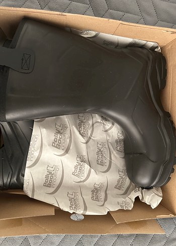 PollyBoot Siyah Erkek Yünlü Çizme - Görsel 4