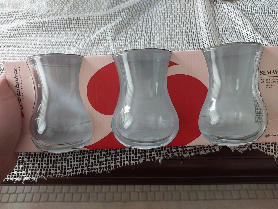 Paşabahçe | Cam 3'lü Çay Bardağı Seti - Görsel 2