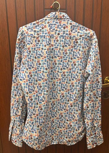 Desigual | Renkli Baskılı Uzun Kollu Erkek Gömlek - Görsel 4