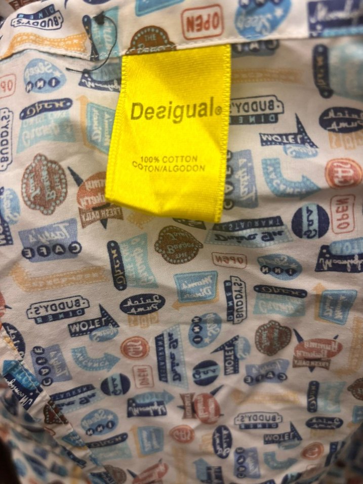 Desigual | Renkli Baskılı Uzun Kollu Erkek Gömlek - Görsel 2