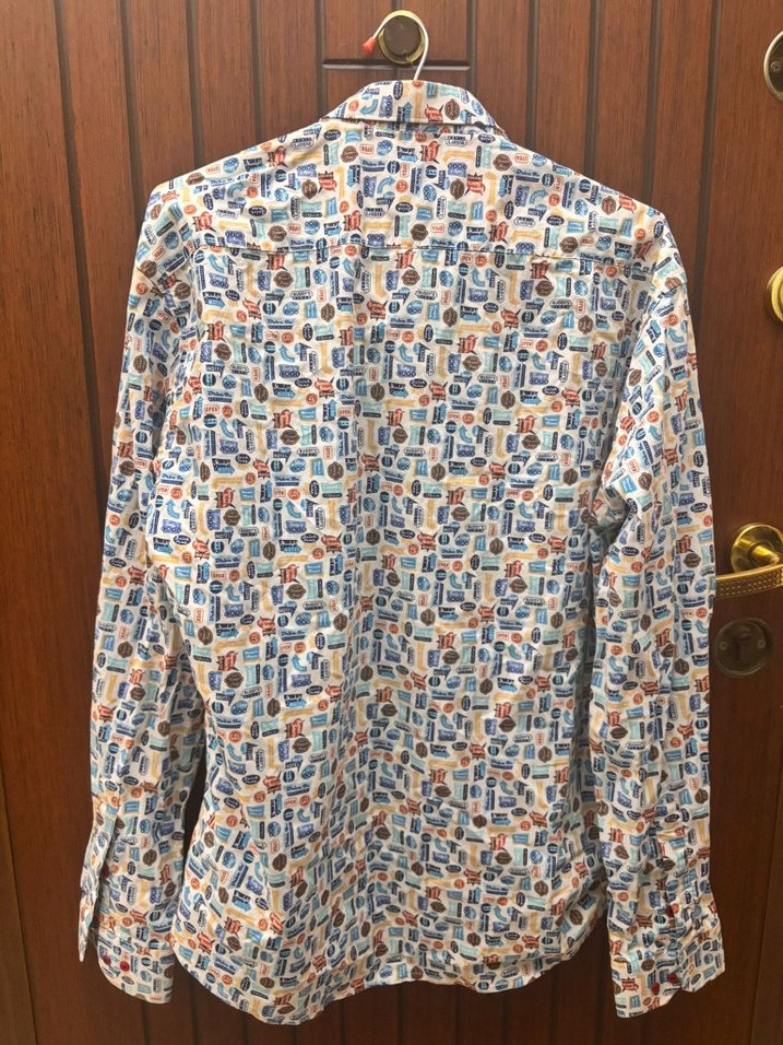 Desigual | Renkli Baskılı Uzun Kollu Erkek Gömlek - Görsel 4