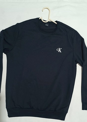 Siyah Erkek Uzun Kollu Sweatshirt - Görsel 2