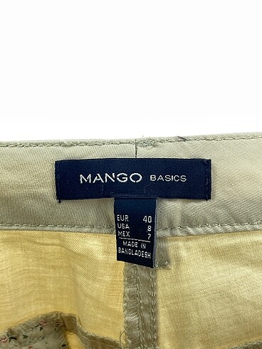 40 Beden çeşitli Renk Mango Bermuda / Kapri %70 İndirimli.