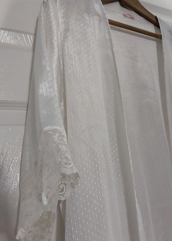 Suwen,Beyaz Uzun Bohem Kadın Sabahlık - Görsel 2