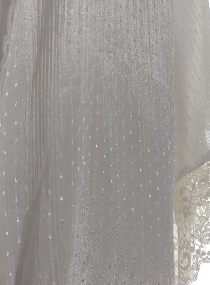 Suwen,Beyaz Uzun Bohem Kadın Sabahlık - Görsel 4