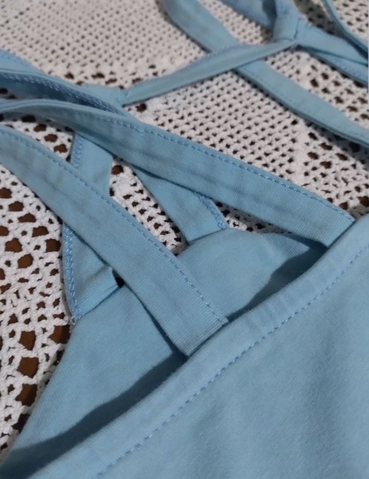 Oxxo - Açık bel, askı detaylı üst - Görsel 4