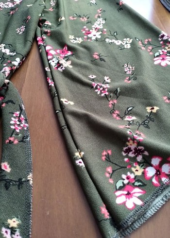 Kruvaze Kuşaklı Bluz - Görsel 2