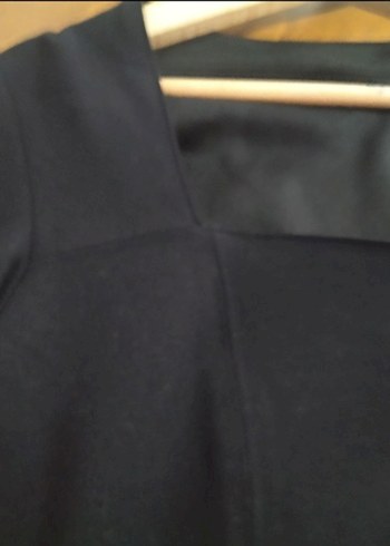 Mango Kare Yaka Streç Elbise - Görsel 3