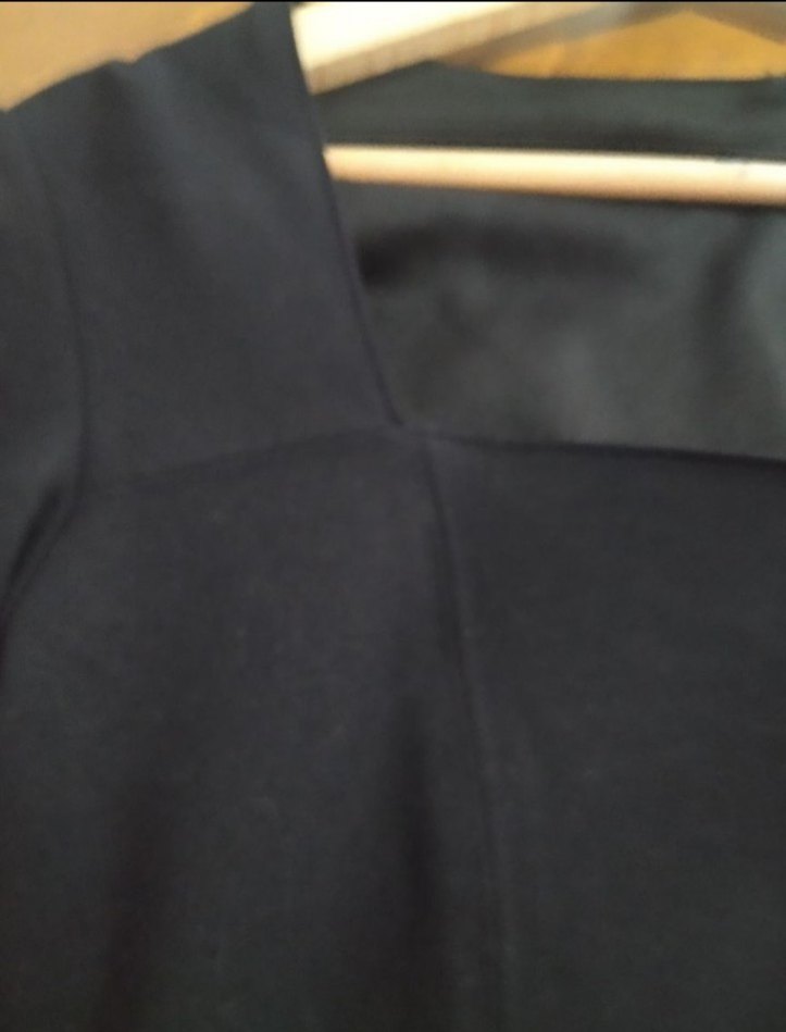 Mango Kare Yaka Streç Elbise - Görsel 3