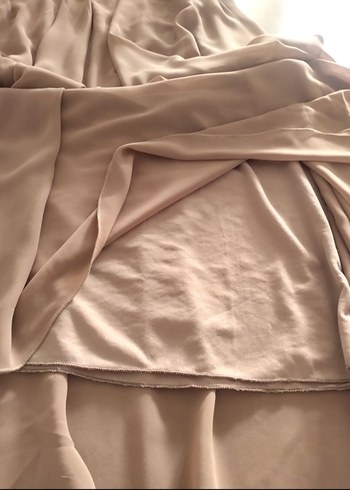 Pia Michi- ithal- Straplez Gece Elbisesi - Görsel 8