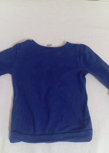 Kız Çocuk Renkli Baskılı Uzun Kollu Tişört - Görsel 4