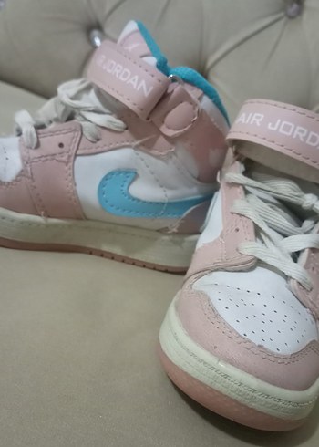 Kız Çocuk Pembe Air Jordan Spor Ayakkabı(bot) - Görsel 3
