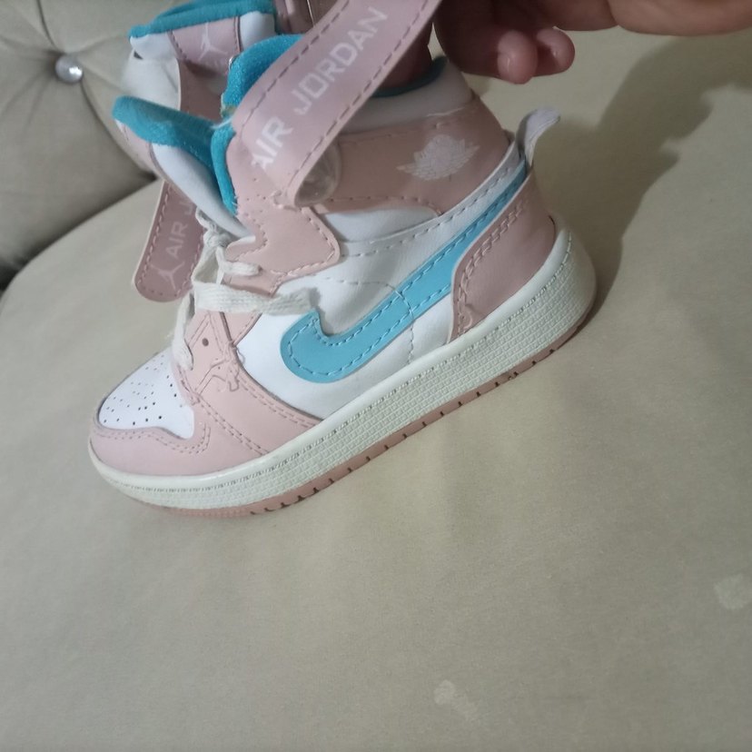 Kız Çocuk Pembe Air Jordan Spor Ayakkabı(bot) - Görsel 4