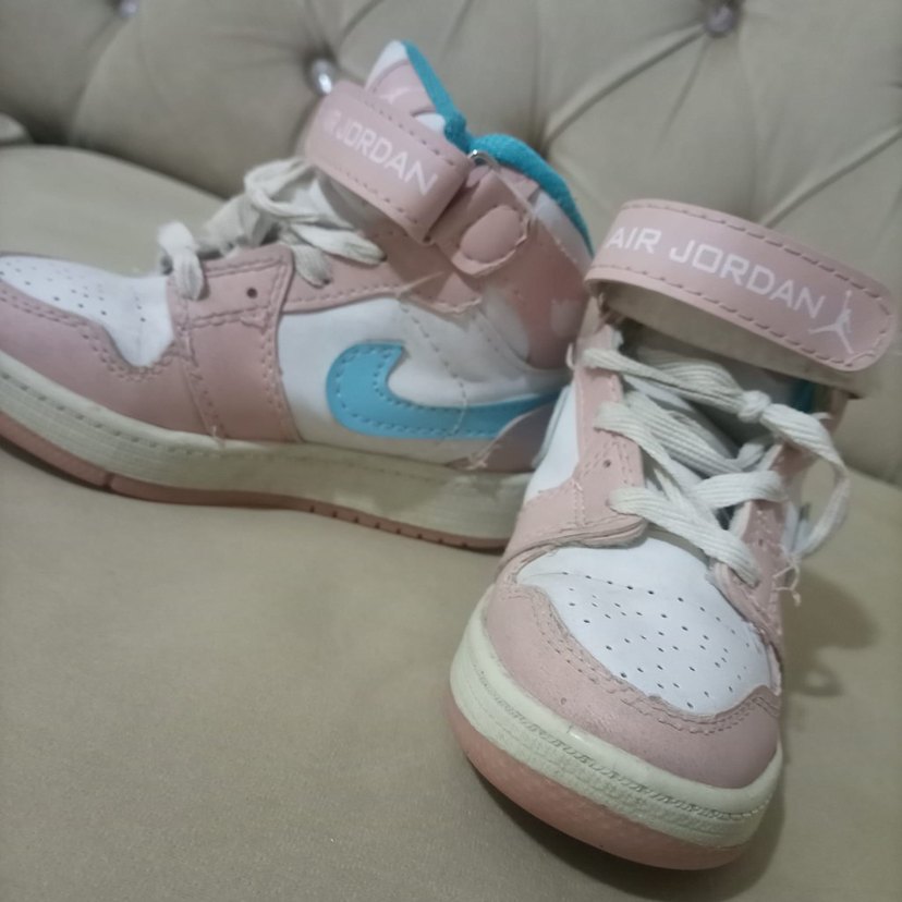 Kız Çocuk Pembe Air Jordan Spor Ayakkabı(bot) - Görsel 3
