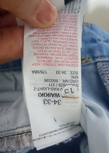 Pastel Mavi Regular Fit Denim Erkek Jean - Görsel 7