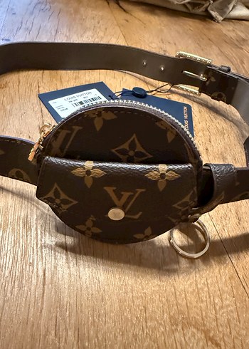 Louis Vuitton Kahverengi Deri cüzdanlı Kemer - Görsel 2