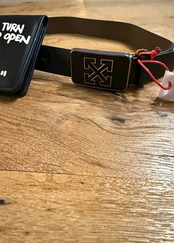 Off white Cüzdanlı Kemer - Görsel 2