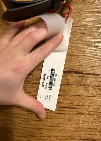 Off white Cüzdanlı Kemer - Görsel 9