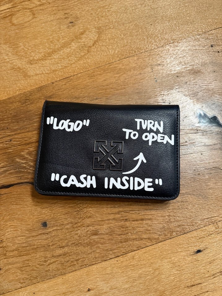 Off white Cüzdanlı Kemer - Görsel 3