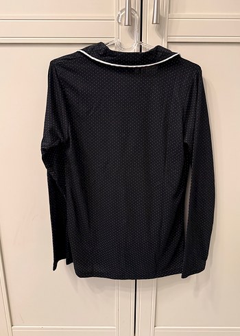 Victoria's Secret Lacivert Puantiyeli Pijama Takımı - Görsel 4