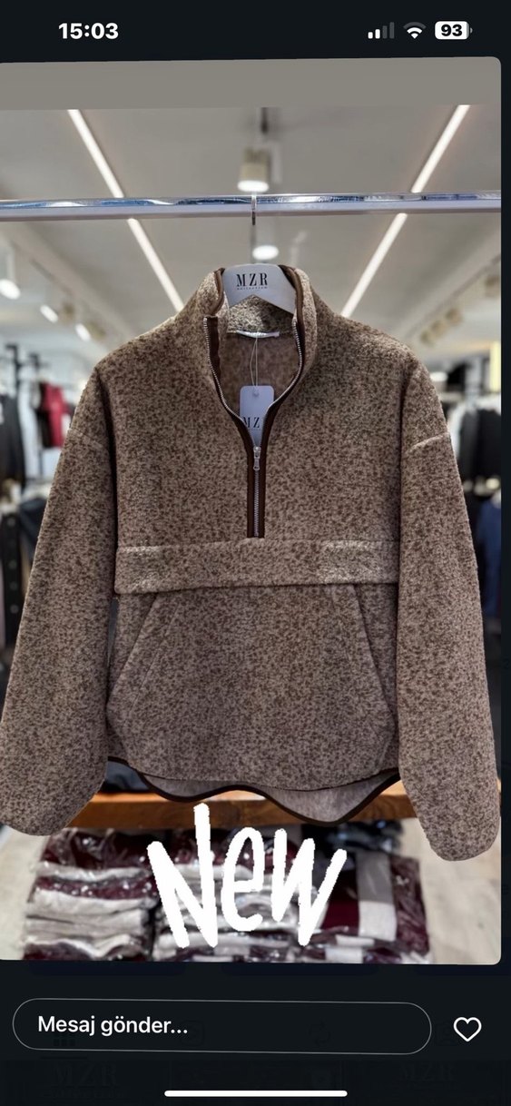 OYSHO STİL MUFLON POLAR - Görsel 2