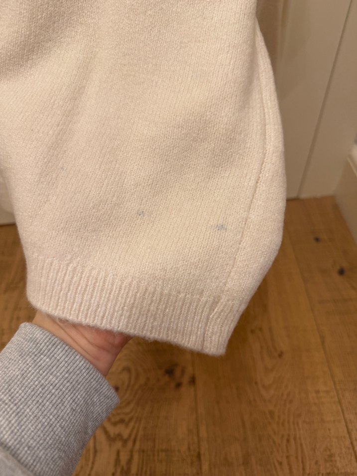 Nakışlı Bej Kadın Triko Kazak - Görsel 4