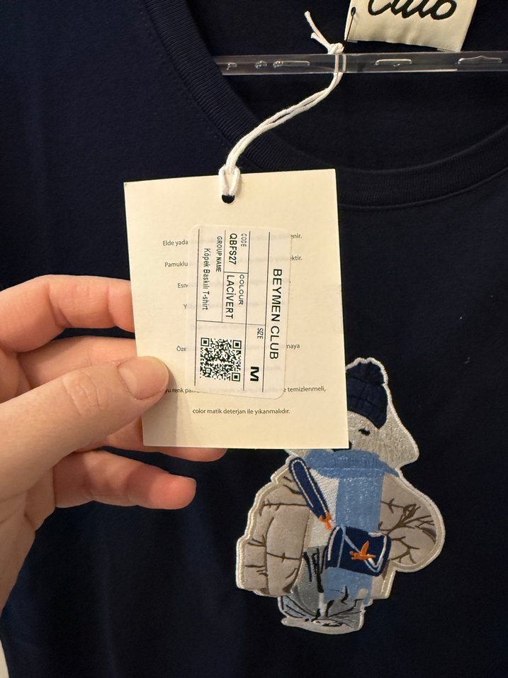 Kadın  Baskılı Kısa Kollu Tişört - Görsel 3