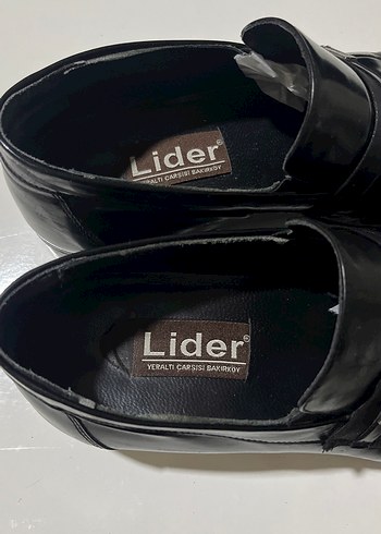 Klasik Siyah Deri Tokalı Erkek Ayakkabı - Görsel 2