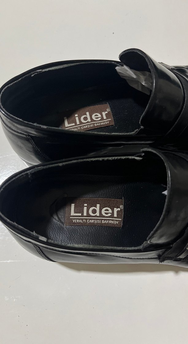 Klasik Siyah Deri Tokalı Erkek Ayakkabı - Görsel 2