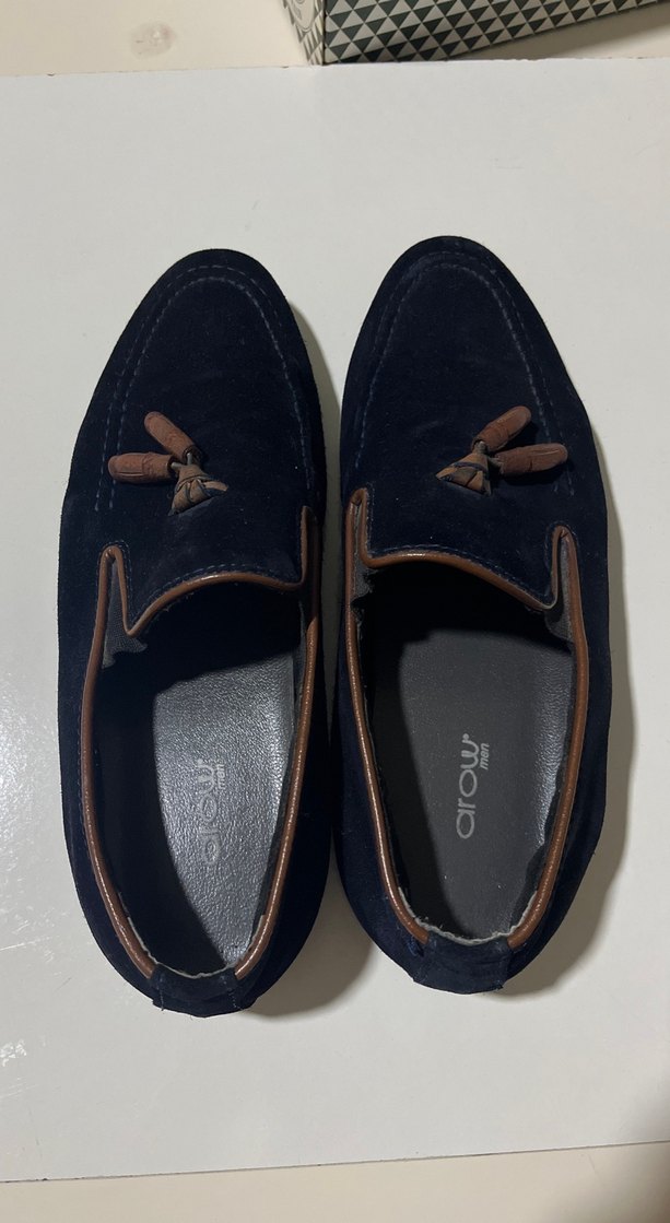 Kahverengi Püsküllü Erkek Süet Klasik Ayakkabı - Görsel 3